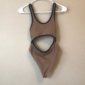 Urban outfitters jersey bodysuit